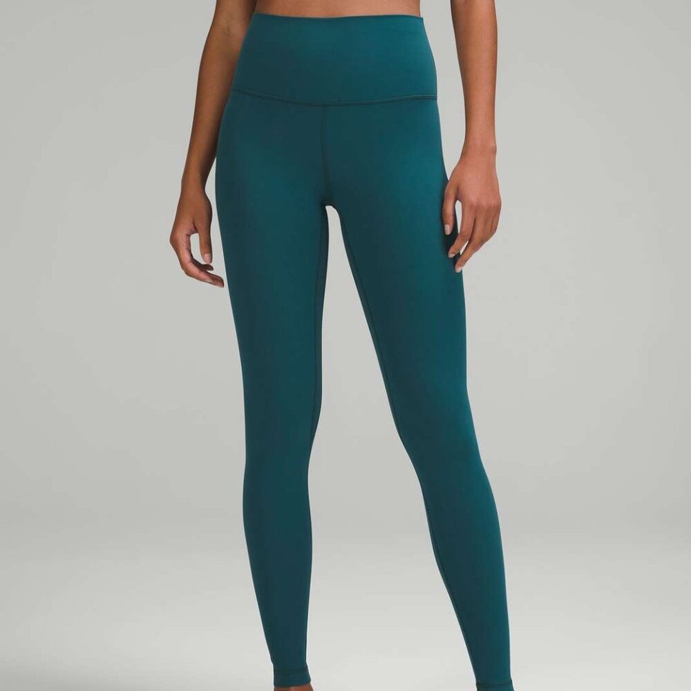 Lululemon Align High-Rise Pant 28" Green Jasper Size 4